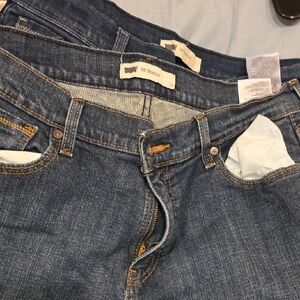 Levis 515 Classic Women's Bootcut Jeans - Blue Denim